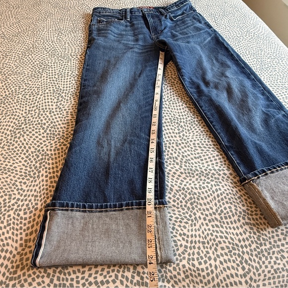 Lucky Brand | The Baggy Wide Leg Cuffed Jeans - Picture 7 of 11